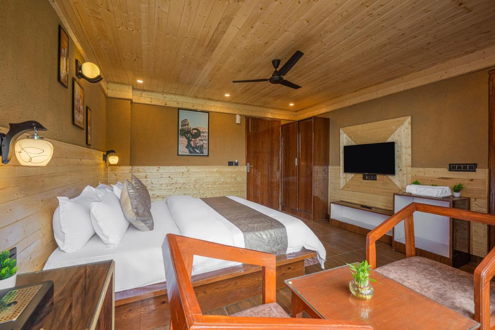 The Nature Dreams I Vacations I Conference I Mice I Family Events I Open Air Terrace I Sky Bonfire I Kufri By Exotic Stays Shimla Bagian luar foto