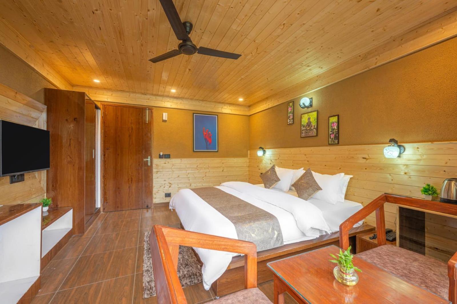The Nature Dreams I Vacations I Conference I Mice I Family Events I Open Air Terrace I Sky Bonfire I Kufri By Exotic Stays Shimla Bagian luar foto