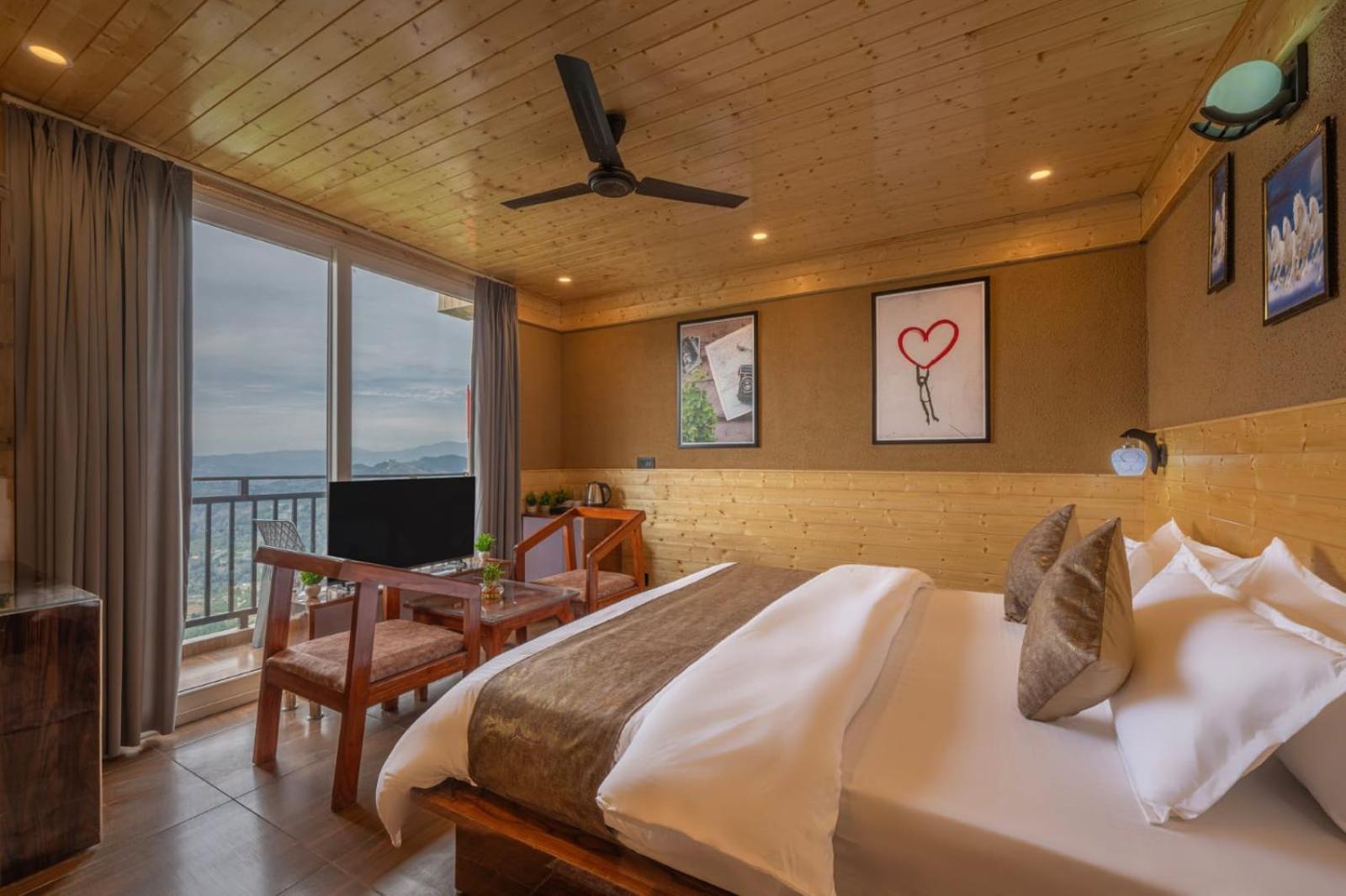 The Nature Dreams I Vacations I Conference I Mice I Family Events I Open Air Terrace I Sky Bonfire I Kufri By Exotic Stays Shimla Bagian luar foto
