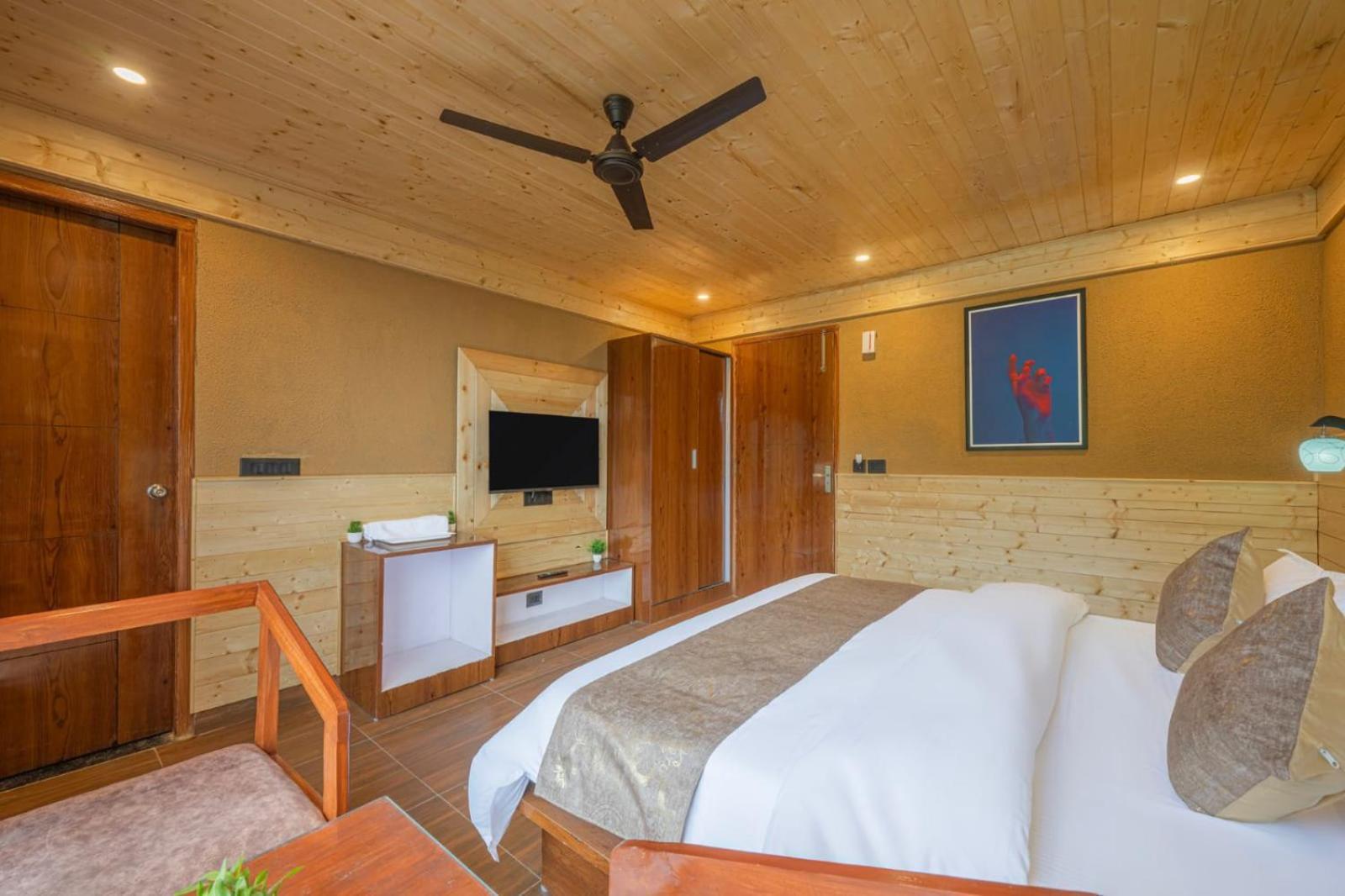 The Nature Dreams I Vacations I Conference I Mice I Family Events I Open Air Terrace I Sky Bonfire I Kufri By Exotic Stays Shimla Bagian luar foto