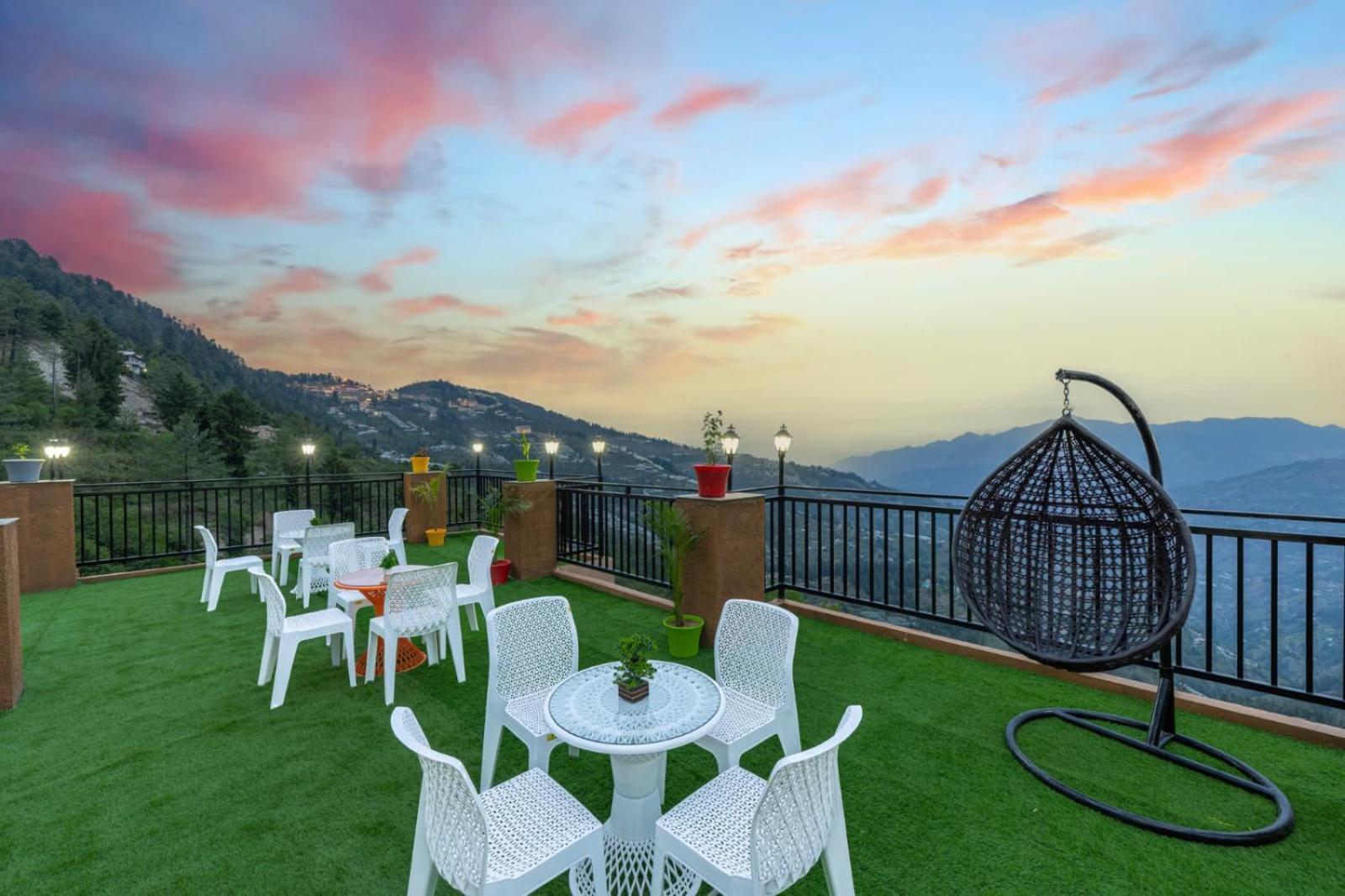 The Nature Dreams I Vacations I Conference I Mice I Family Events I Open Air Terrace I Sky Bonfire I Kufri By Exotic Stays Shimla Bagian luar foto