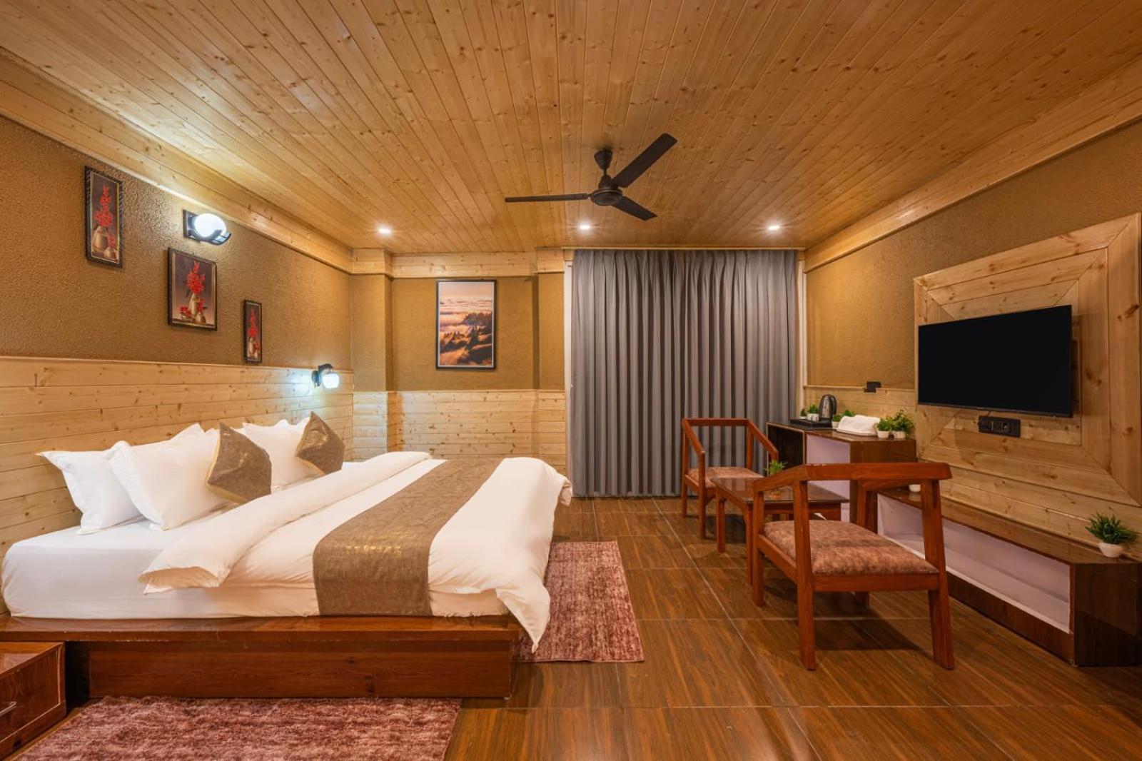 The Nature Dreams I Vacations I Conference I Mice I Family Events I Open Air Terrace I Sky Bonfire I Kufri By Exotic Stays Shimla Bagian luar foto