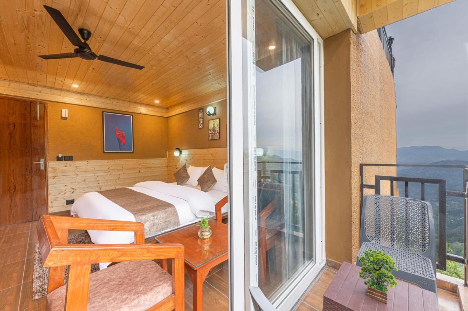 The Nature Dreams I Vacations I Conference I Mice I Family Events I Open Air Terrace I Sky Bonfire I Kufri By Exotic Stays Shimla Bagian luar foto