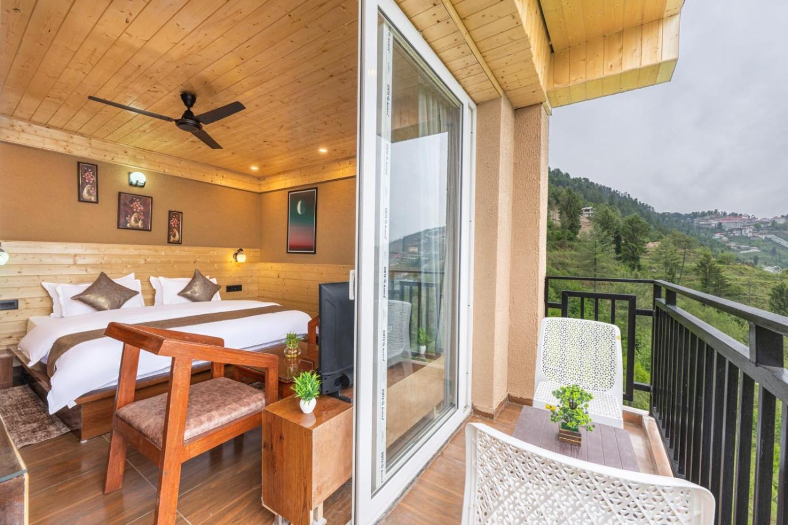 The Nature Dreams I Vacations I Conference I Mice I Family Events I Open Air Terrace I Sky Bonfire I Kufri By Exotic Stays Shimla Bagian luar foto