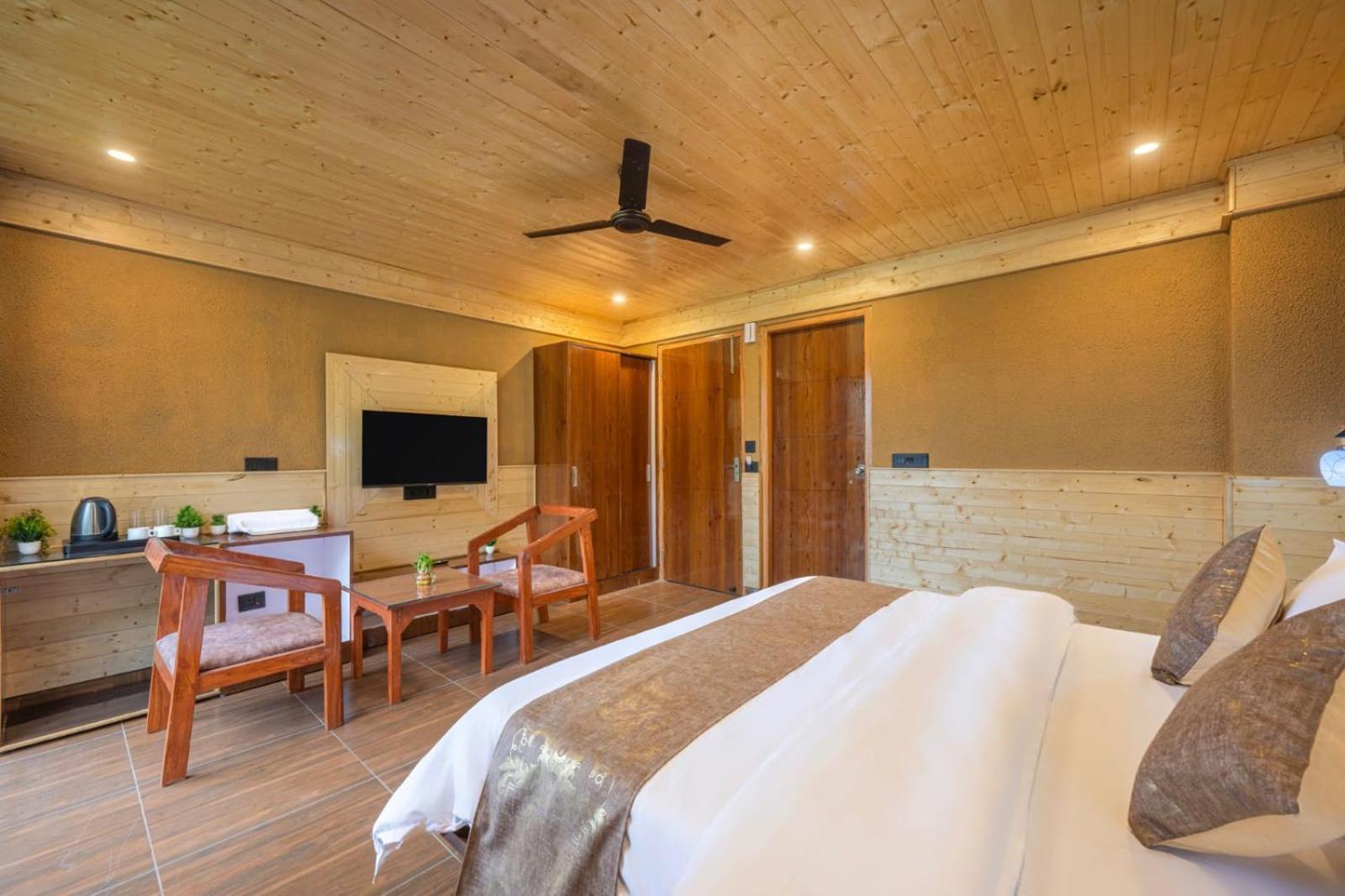 The Nature Dreams I Vacations I Conference I Mice I Family Events I Open Air Terrace I Sky Bonfire I Kufri By Exotic Stays Shimla Bagian luar foto