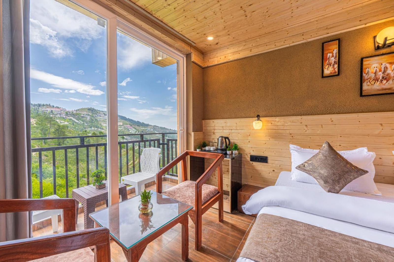 The Nature Dreams I Vacations I Conference I Mice I Family Events I Open Air Terrace I Sky Bonfire I Kufri By Exotic Stays Shimla Bagian luar foto