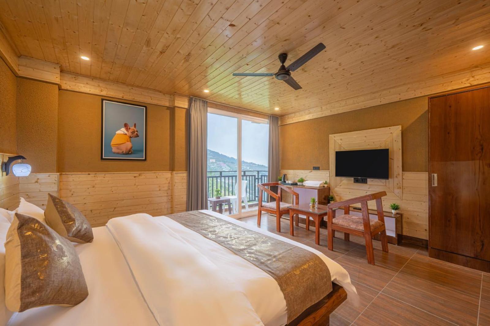 The Nature Dreams I Vacations I Conference I Mice I Family Events I Open Air Terrace I Sky Bonfire I Kufri By Exotic Stays Shimla Bagian luar foto
