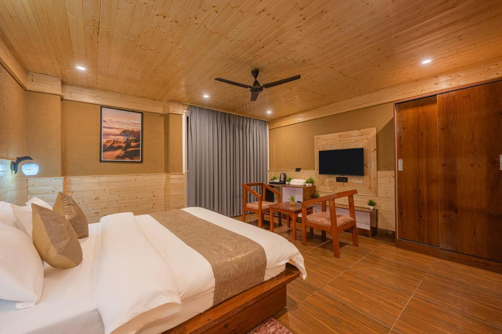 The Nature Dreams I Vacations I Conference I Mice I Family Events I Open Air Terrace I Sky Bonfire I Kufri By Exotic Stays Shimla Bagian luar foto